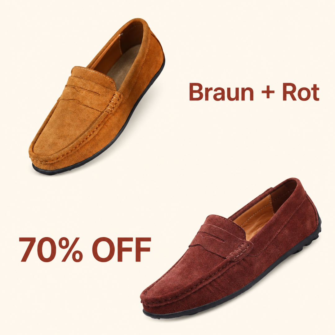 Braun + Rot