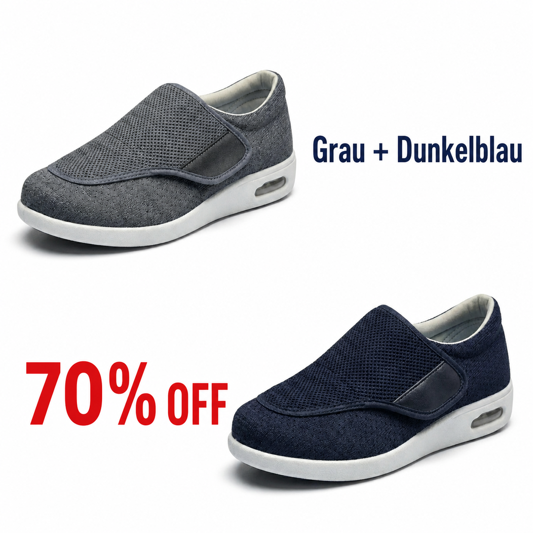 Grau + Dunkelblau