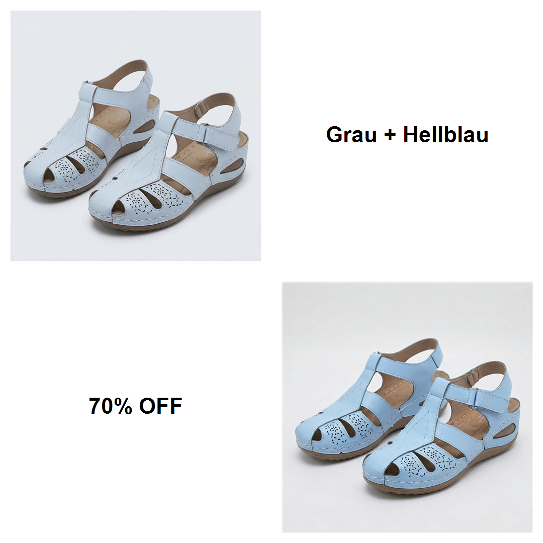 Grau + Hellblau