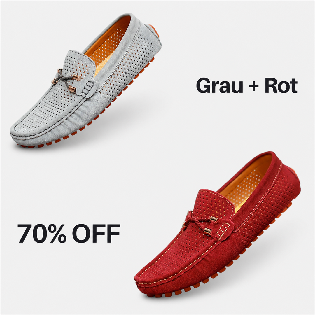 Grau + Rot