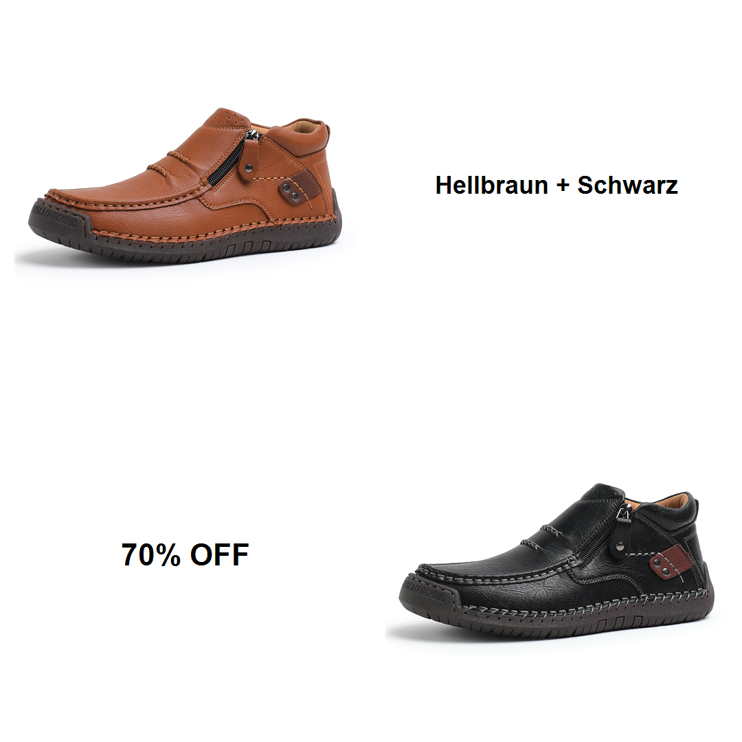 Hellbraun + Schwarz