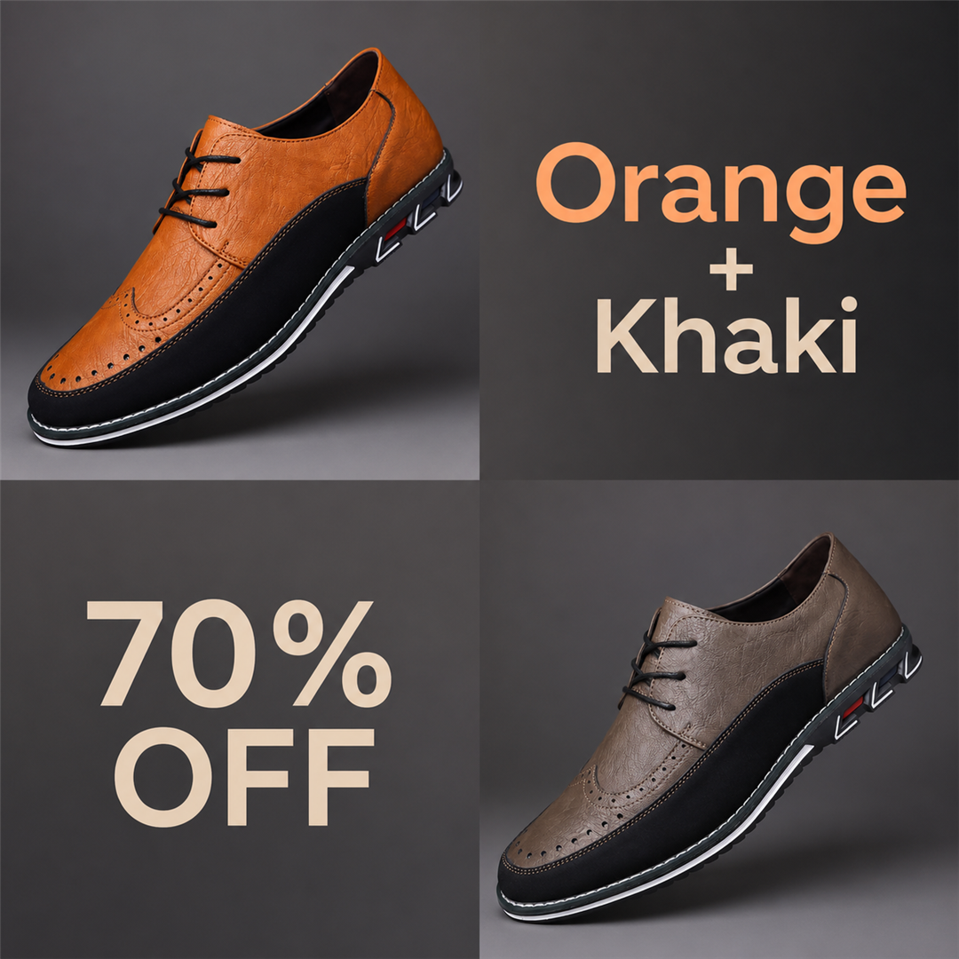 Orange + Khaki