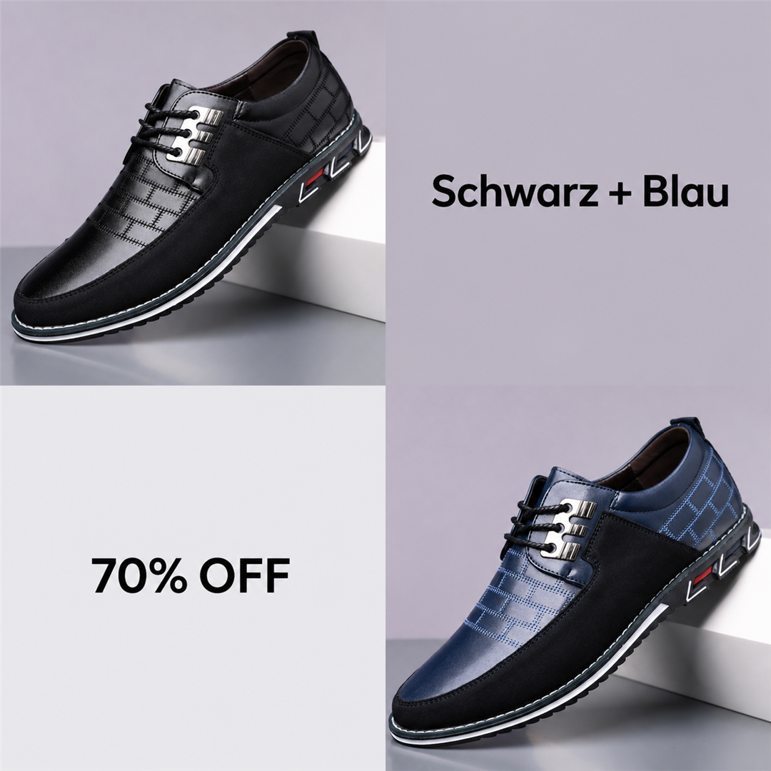 Schwarz + Blau