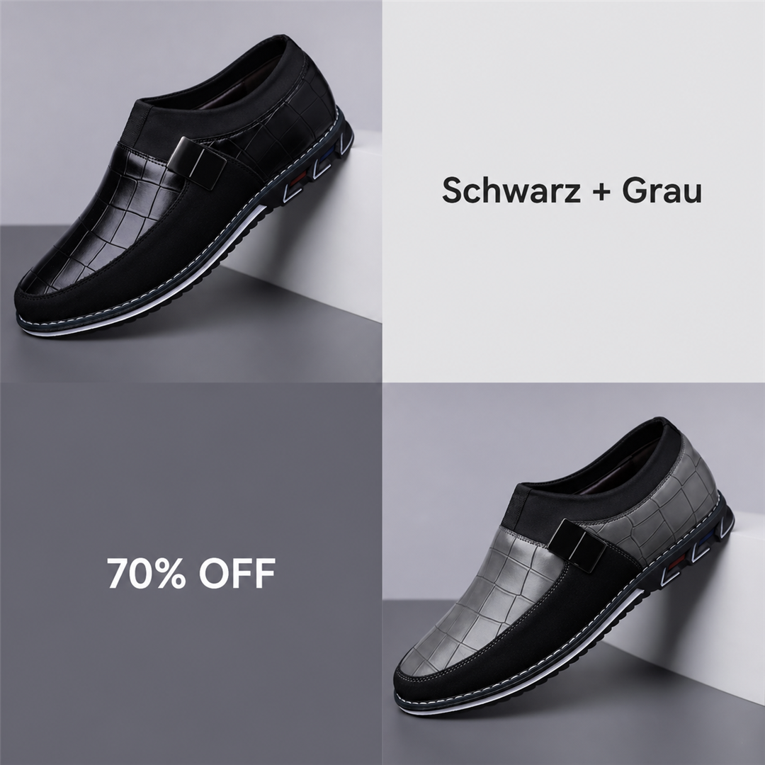 Schwarz + Grau