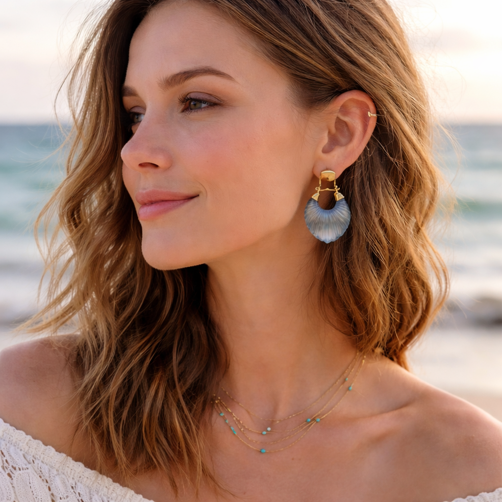 Bohemian Shell Collection Earrings