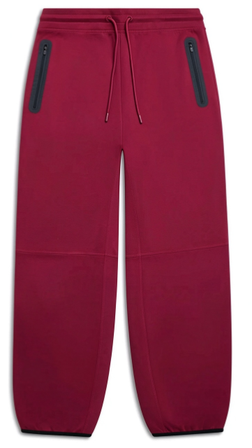 WIDE ROADMAN PANTS WINE RED