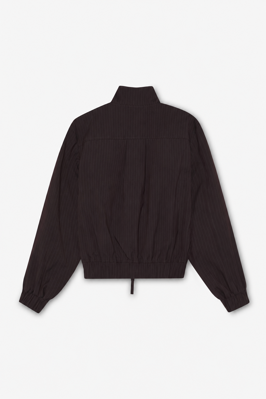 Burgundy Pinstripe Jacket - 8