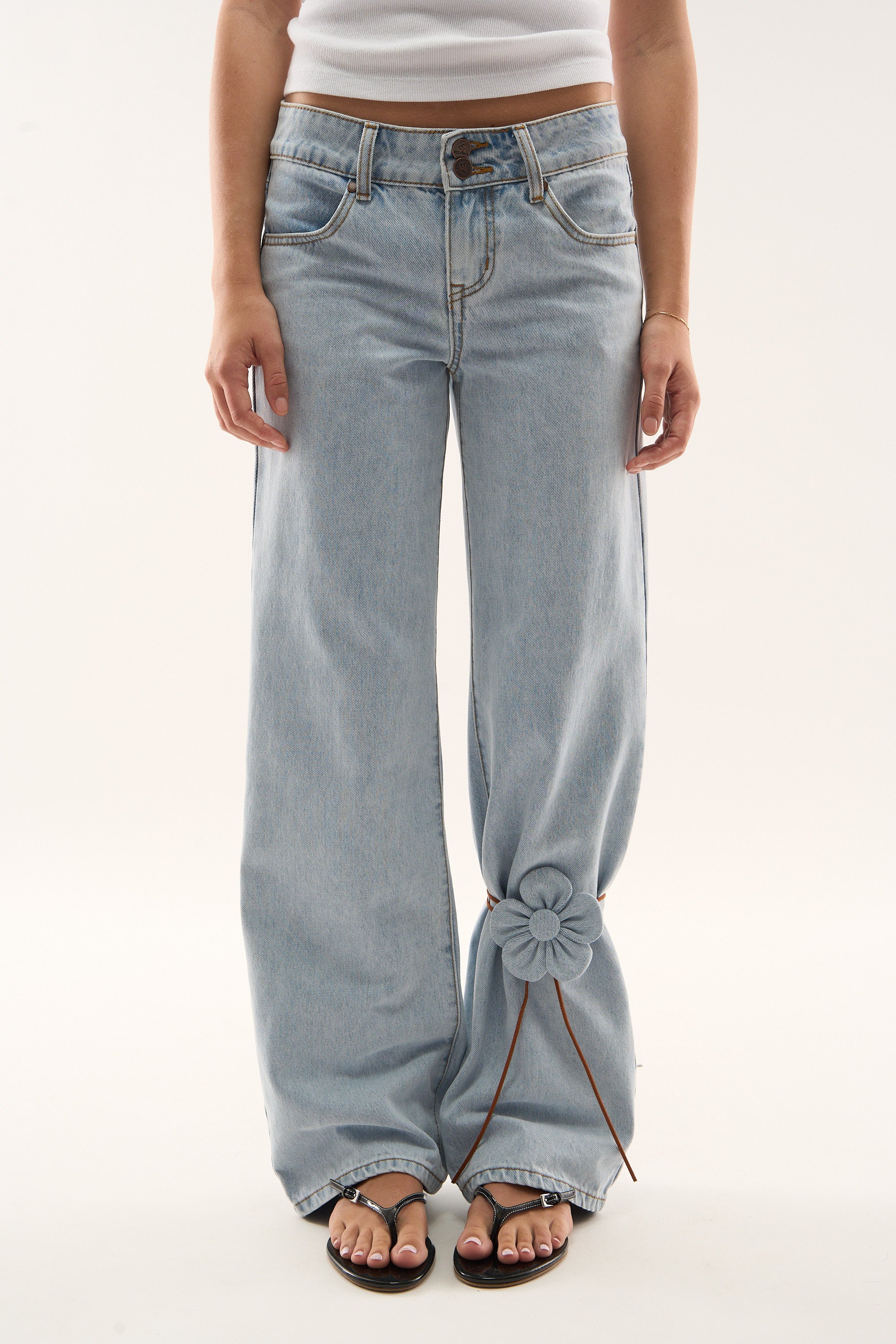 Marine Light Blue Pants - 4