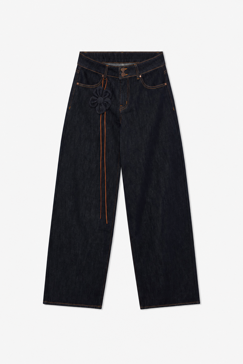 Marine Dark Blue Pants - 1