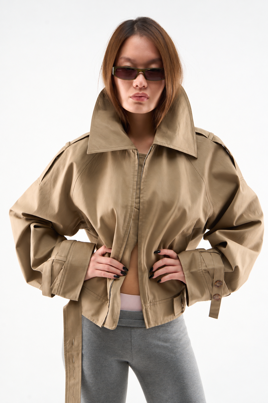 Ambar Camel Jacket - 1