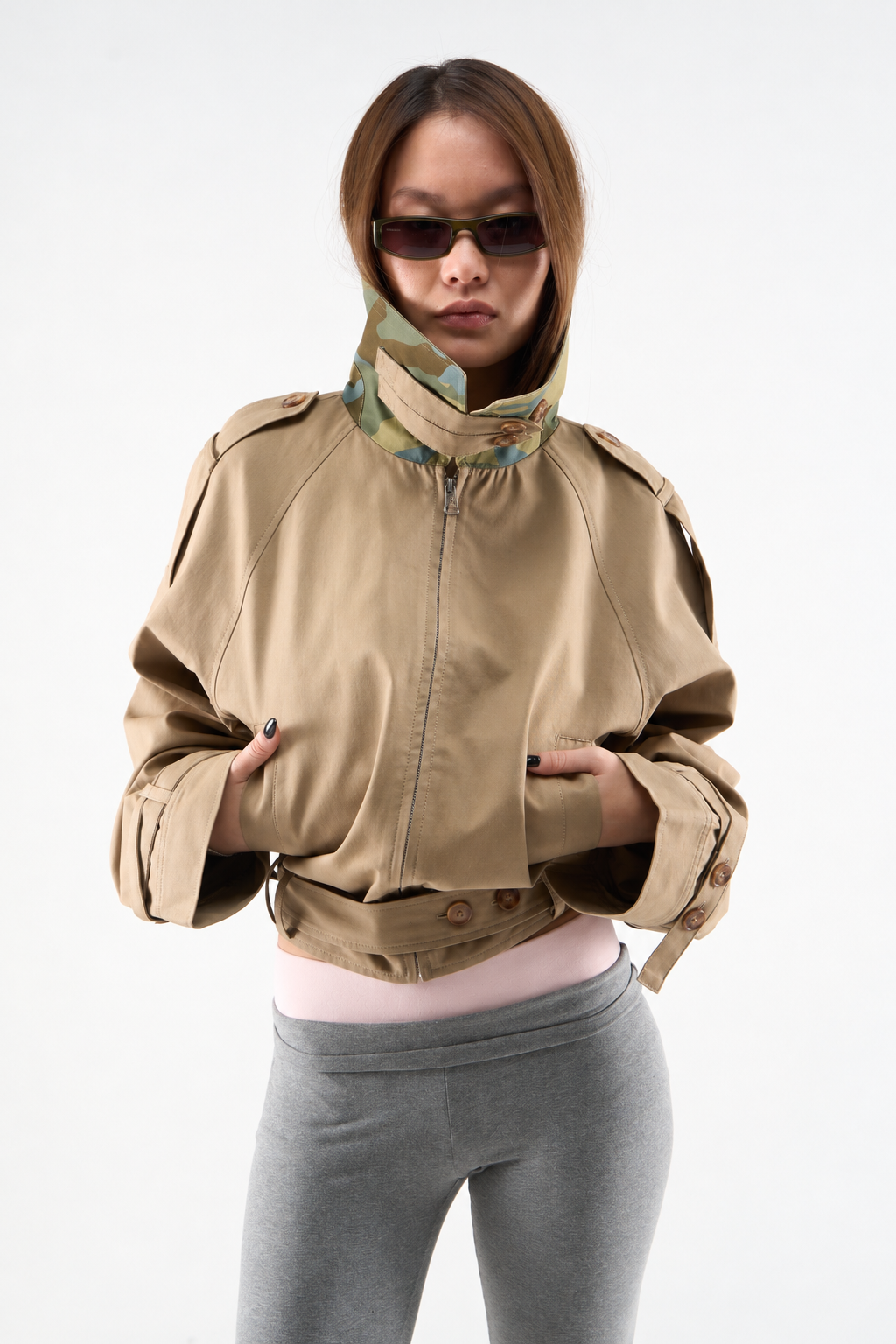 Ambar Camel Jacket - 3