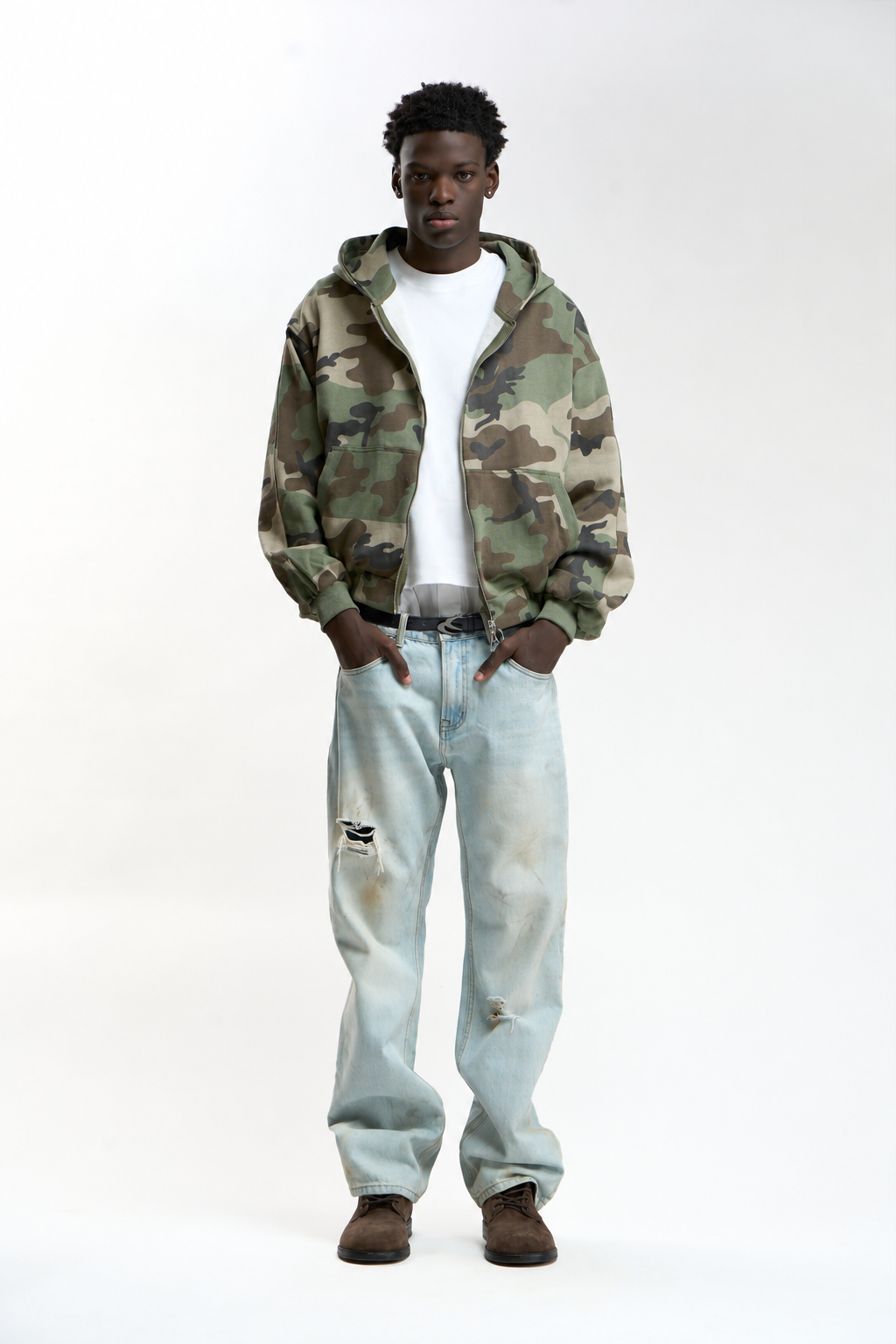 Camo Zipper - 2