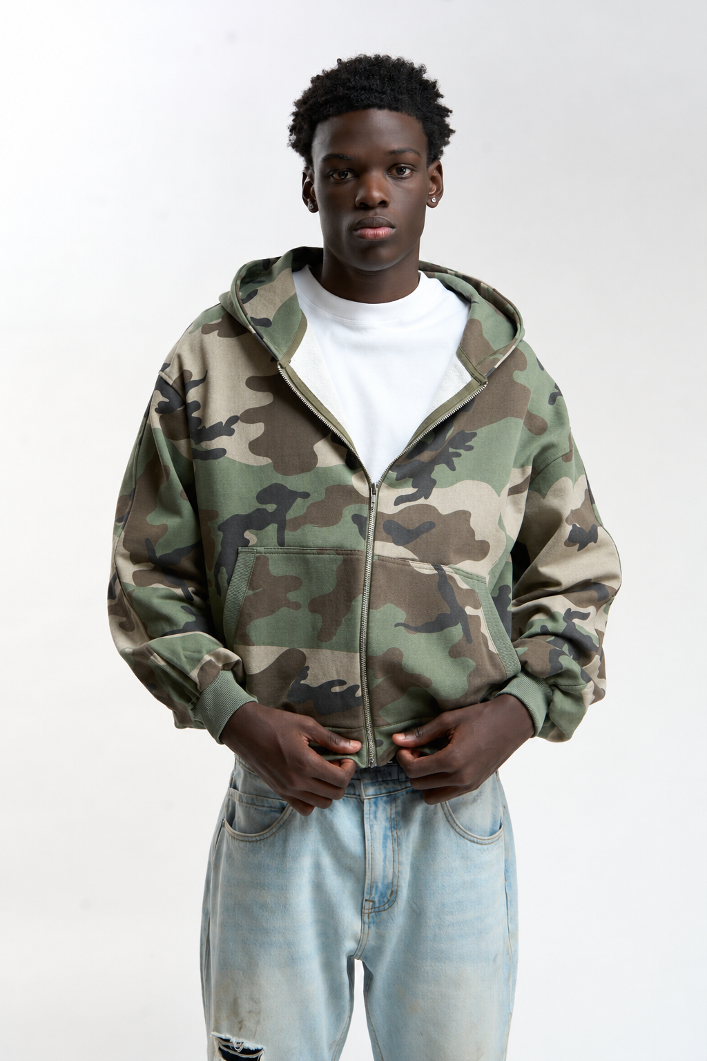 Camo Zipper - 3