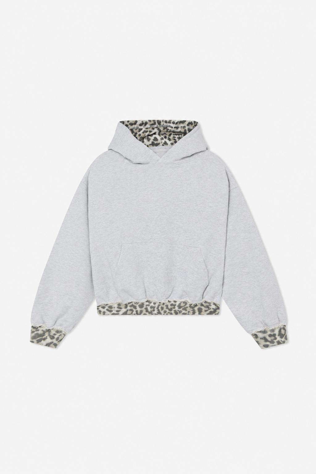 Leo Grey Melange Hoodie - 7
