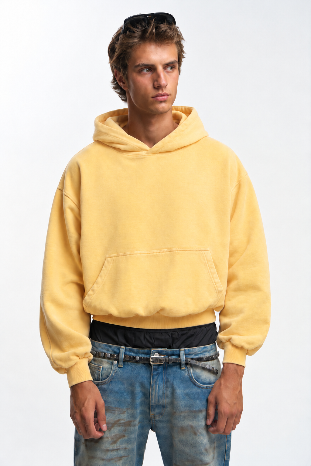 Raw Yellow Hoodie - 1