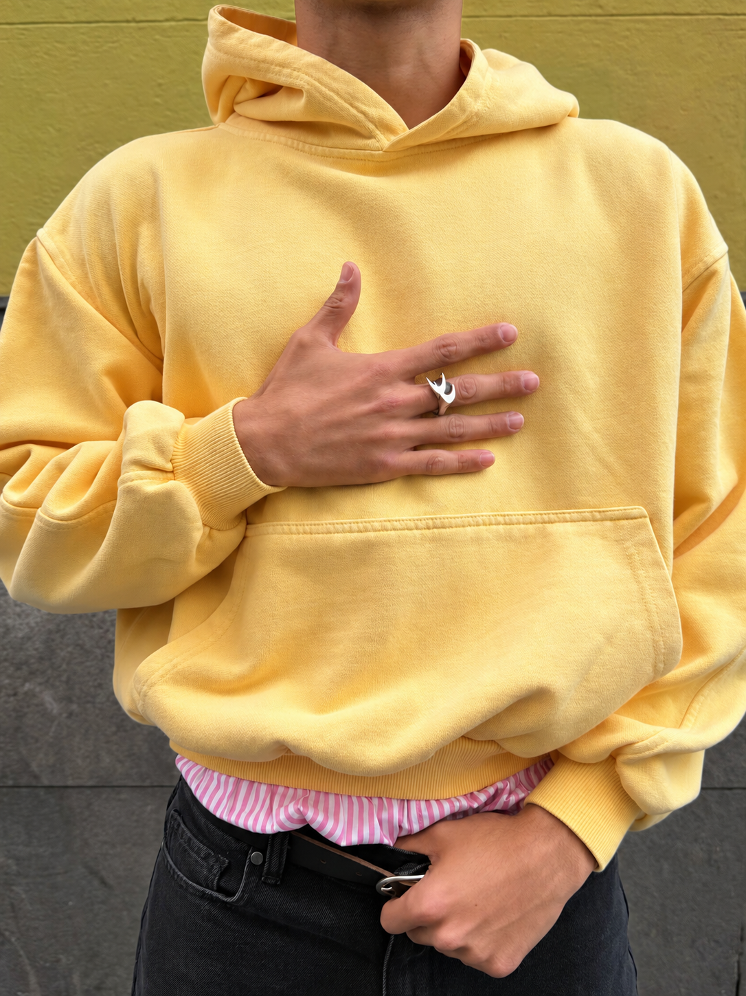 Raw Yellow Hoodie - 5