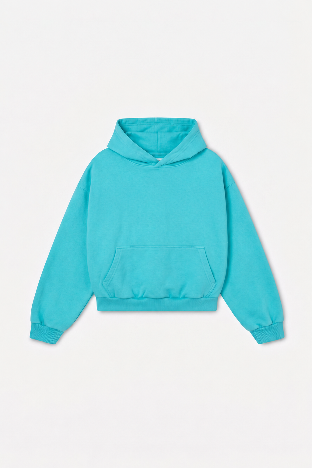 Raw Light Blue Hoodie - 5