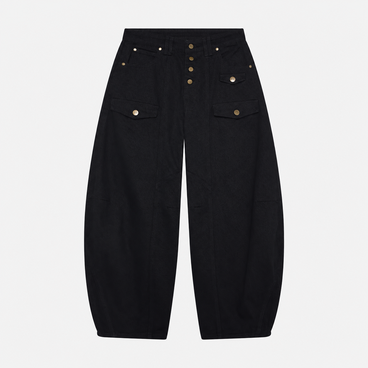 Palais Black Denim Pants