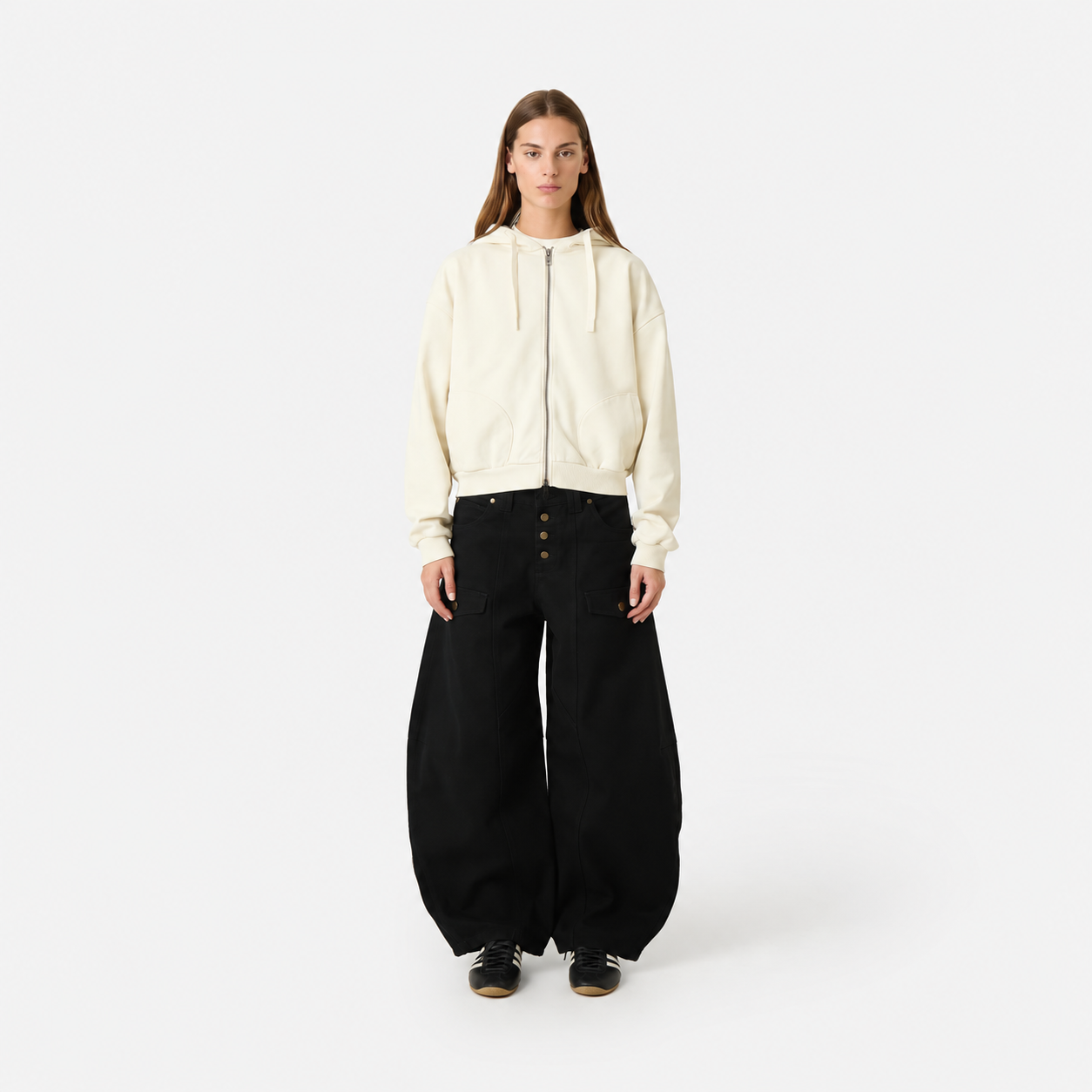 Palais Black Denim Pants