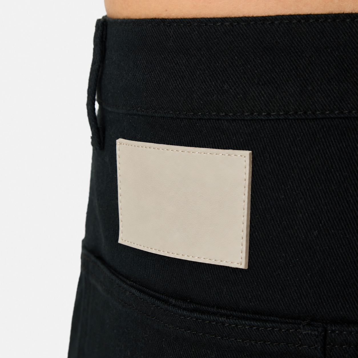 Palais Black Denim Pants