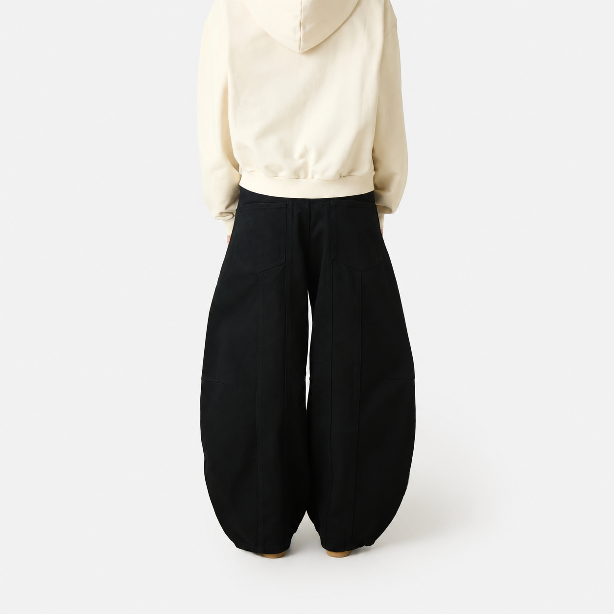 Palais Black Denim Pants