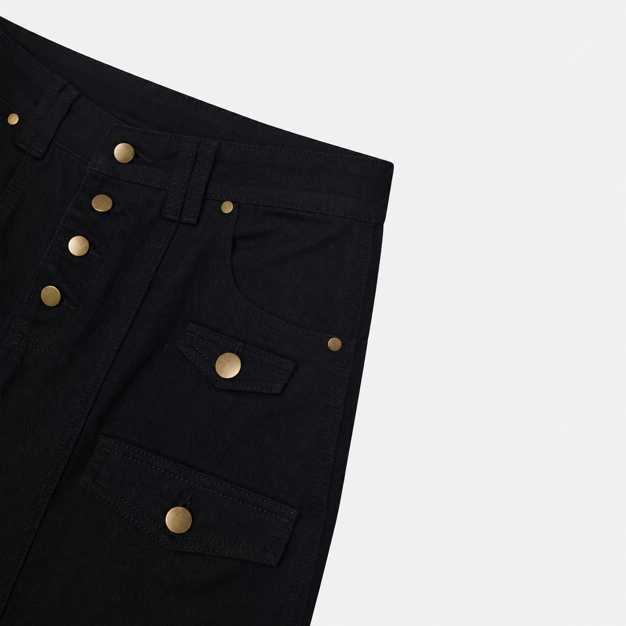 Palais Black Denim Pants