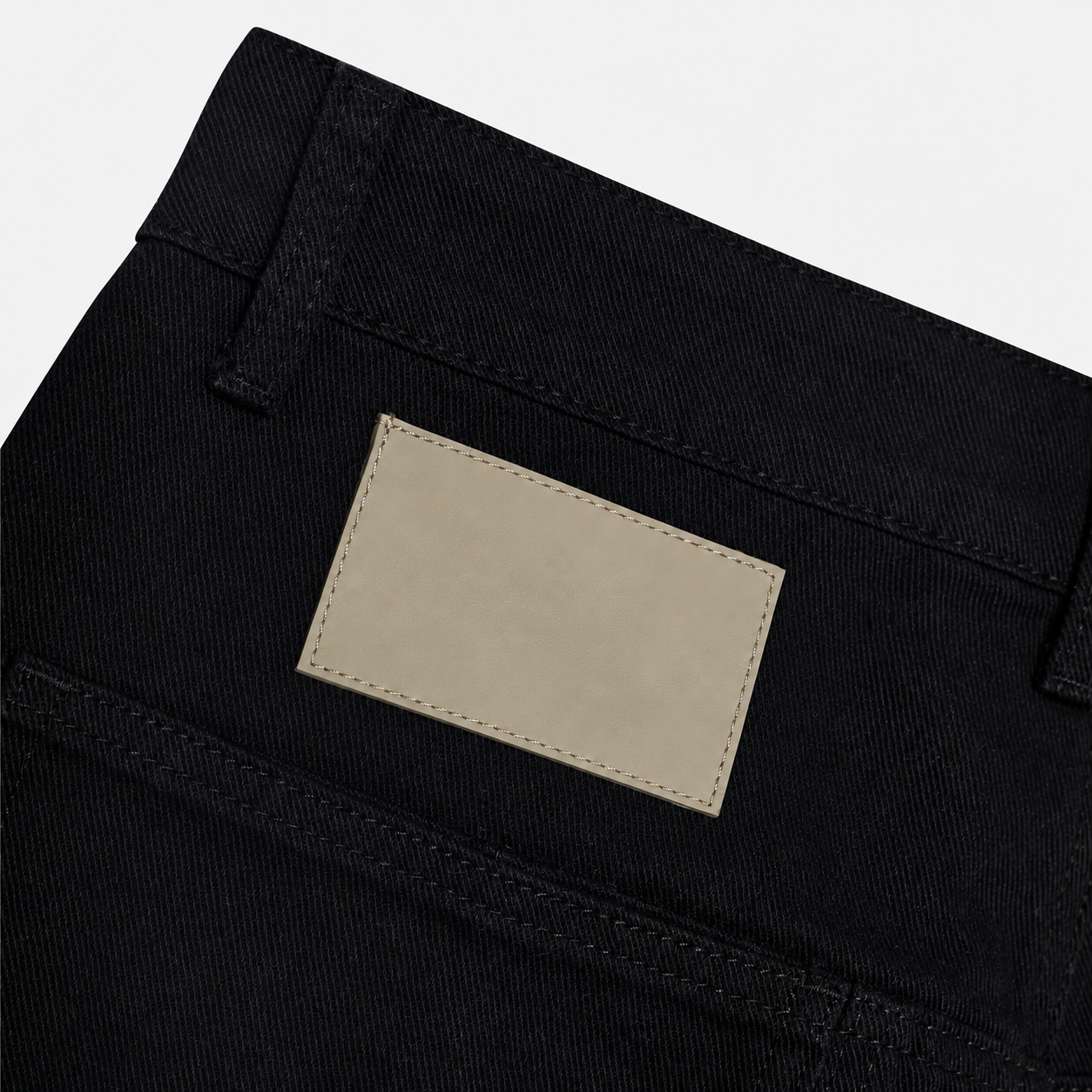 Palais Black Denim Pants