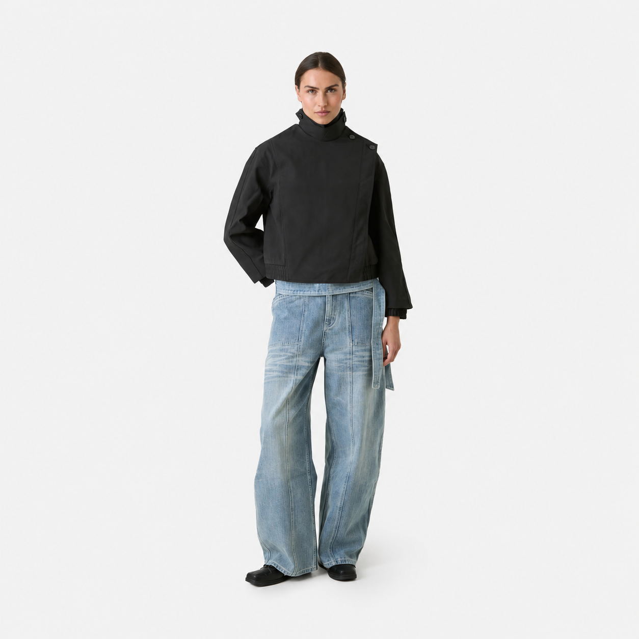 Medie Shadow Suede Jacket