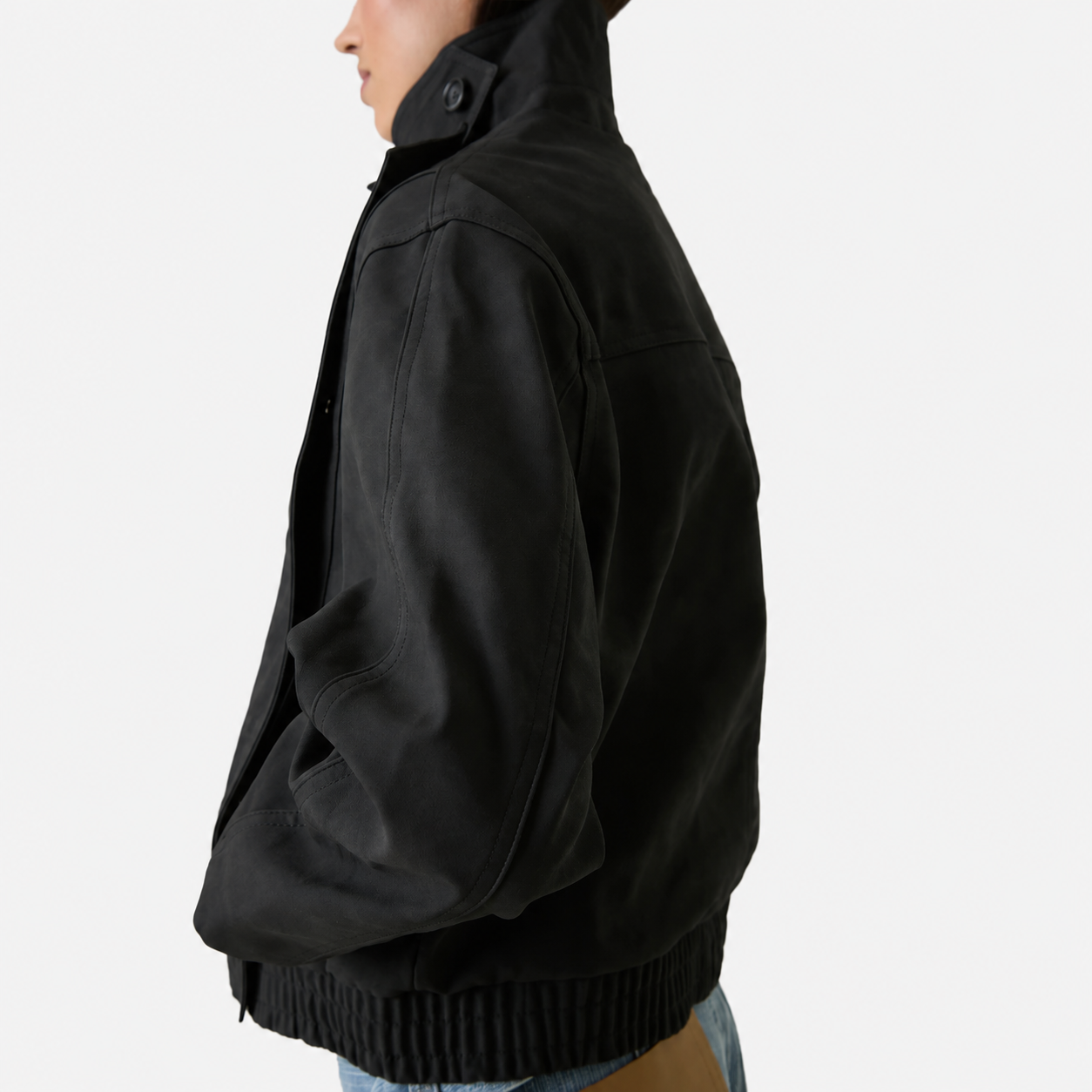 Medie Shadow Suede Jacket