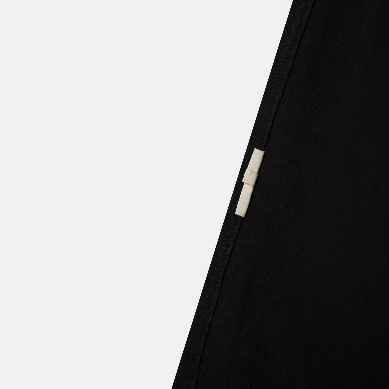 Button Black Pants