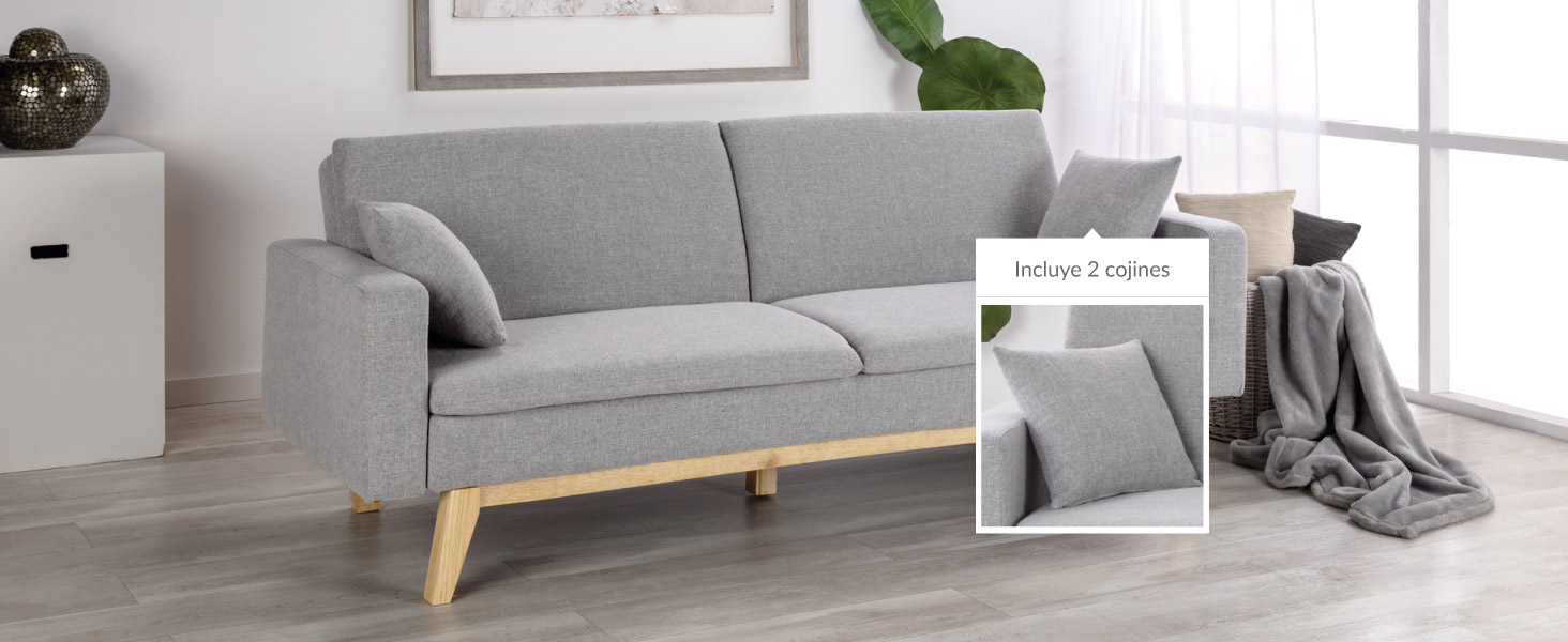 sofa cama matrimonio, sofa cama 3 plazas, sofa cama tres plazas, sofa cama tela, sofa cama clic clac