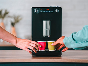 Solo Black Melitta Cafetera totalmente automática café