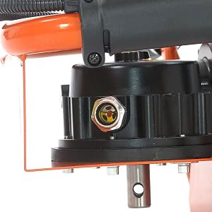 Fuxtec FX-EB152 - Taladro de tierra (ventana de control de aceite en la caja de cambios)