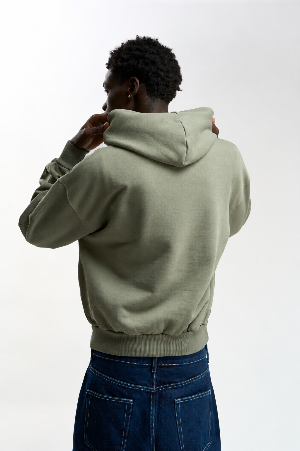 Sage Green Relaxed Hoodie