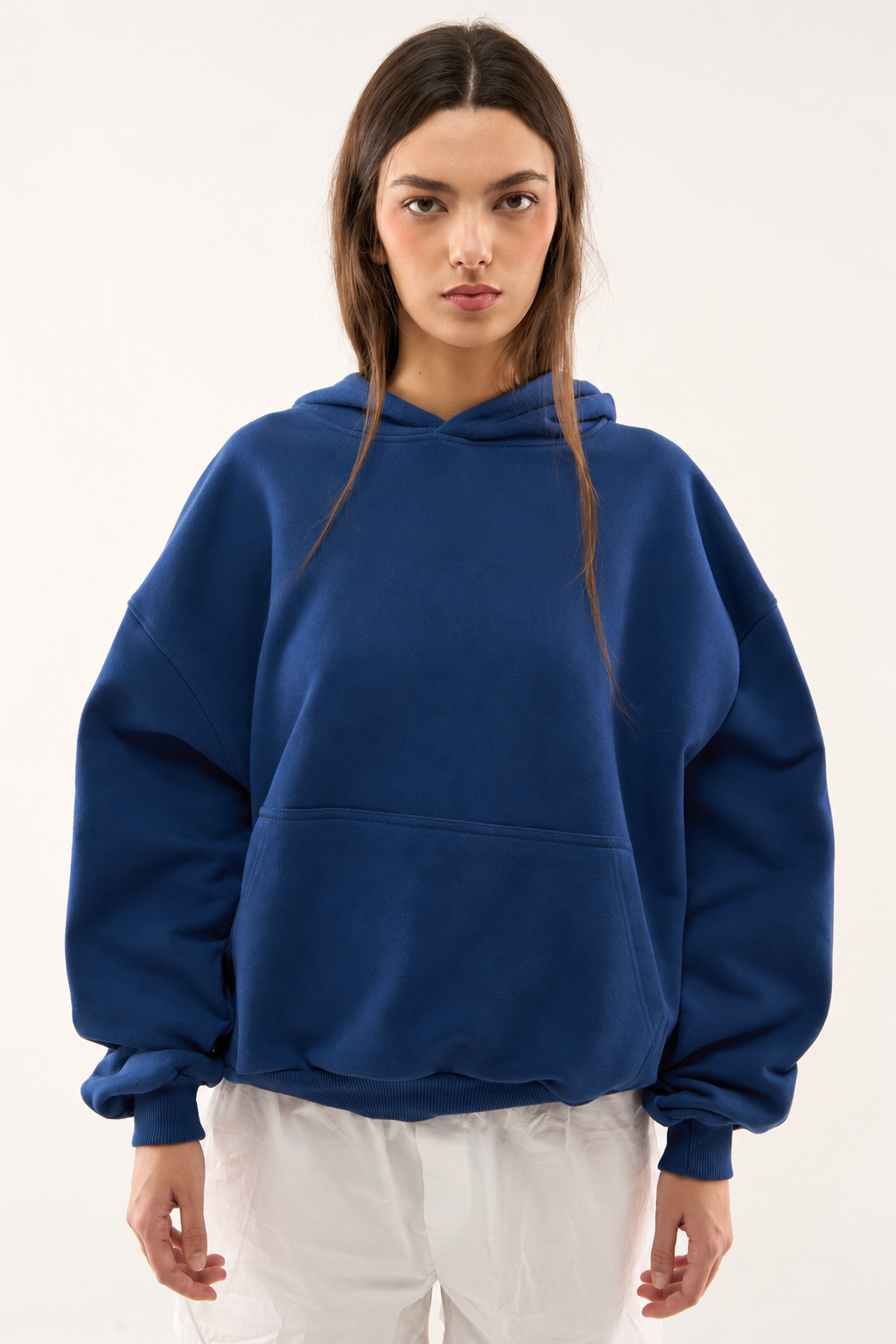 Royal Blue Relaxed Hoodie