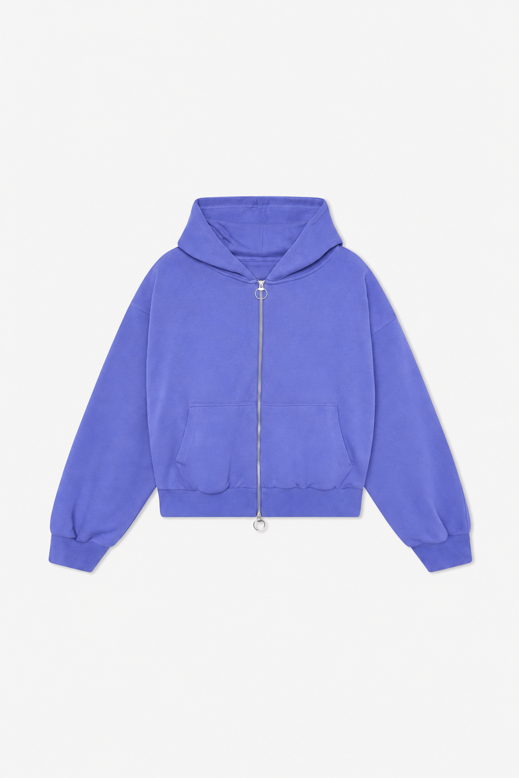 Periwinkle Zip Hoodie