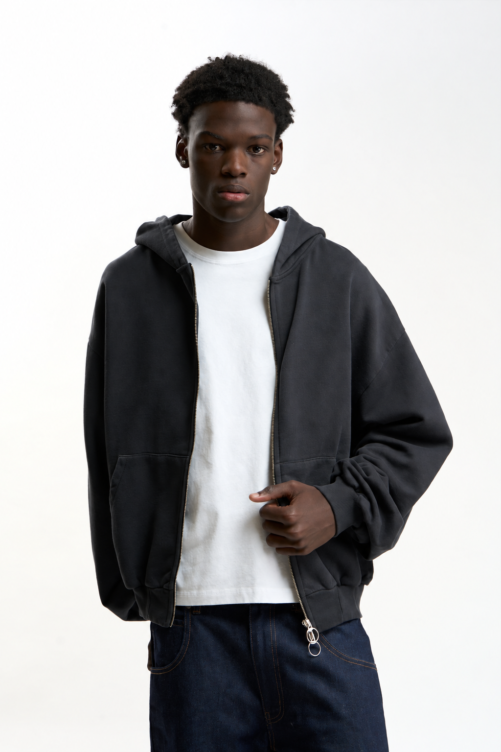 Dark Zip Hoodie