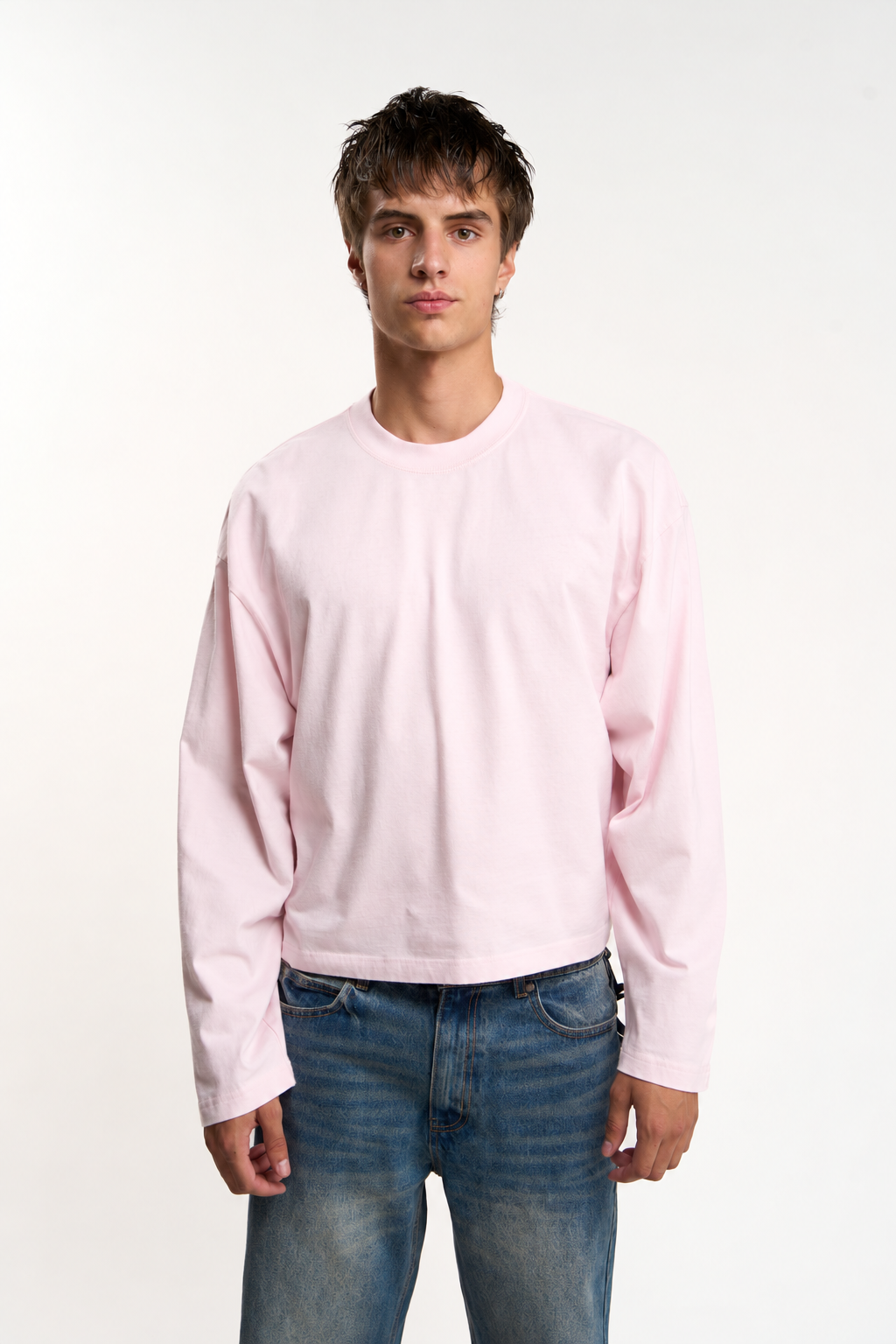 Pink Long Sleeve Top