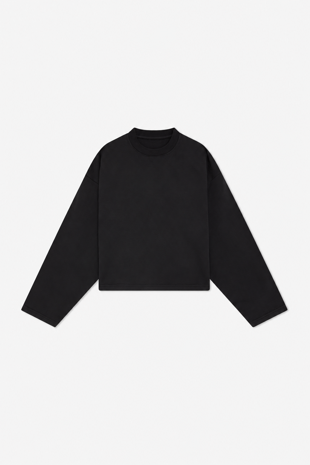 Black Crewneck Sweatshirt