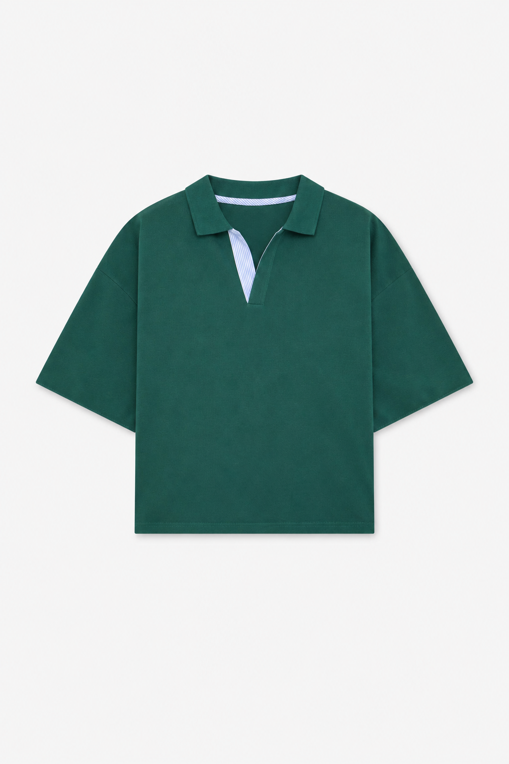 Green Short-Sleeve Polo