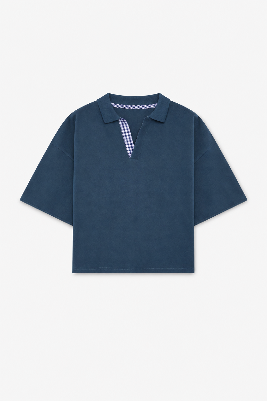 Navy Short-Sleeve Polo
