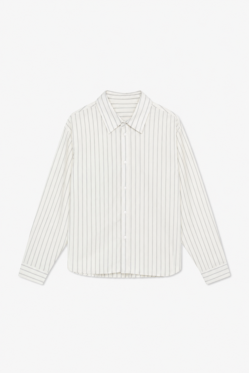 Ecru Pinstripe Shirt
