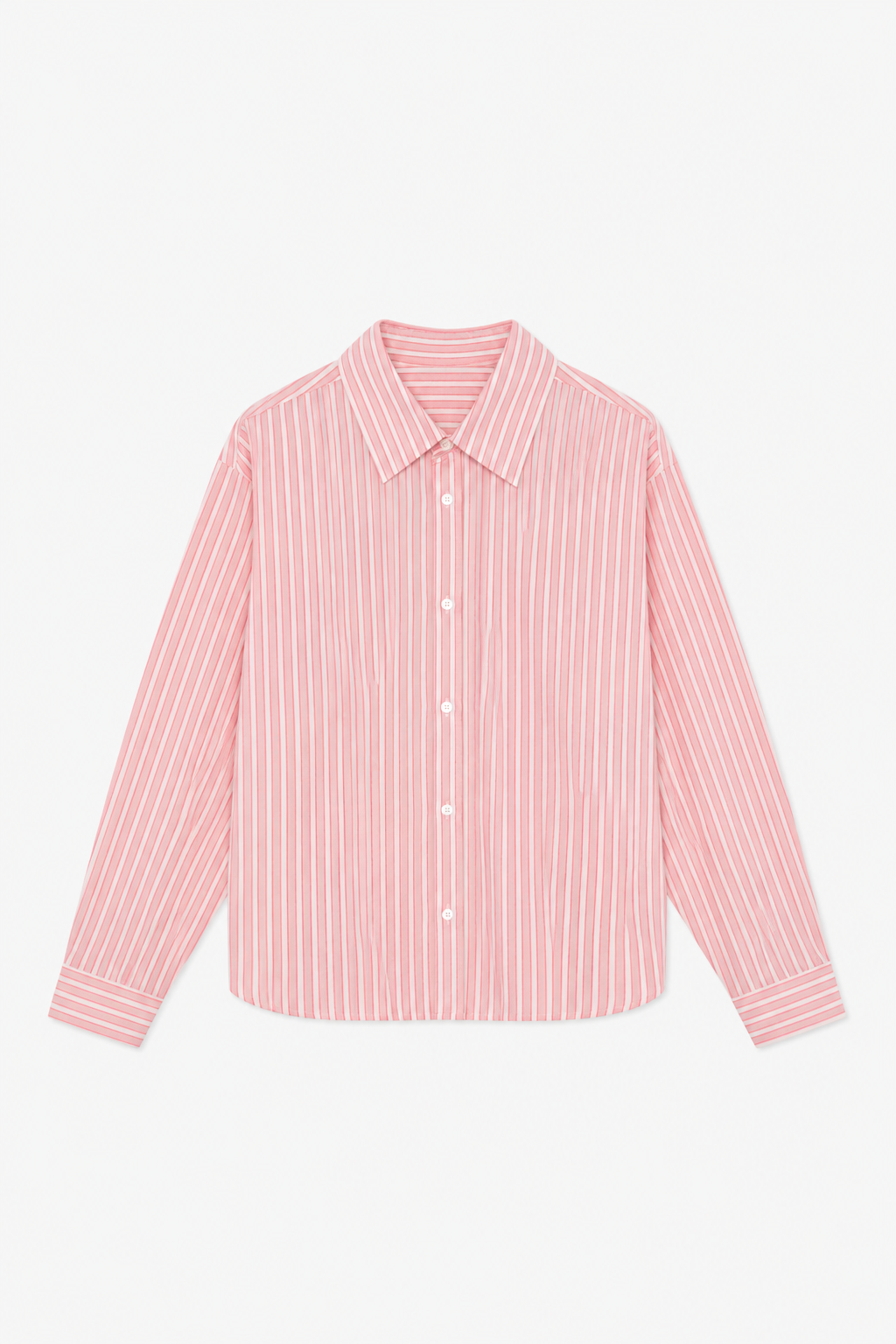 Pink Pinstripe Shirt
