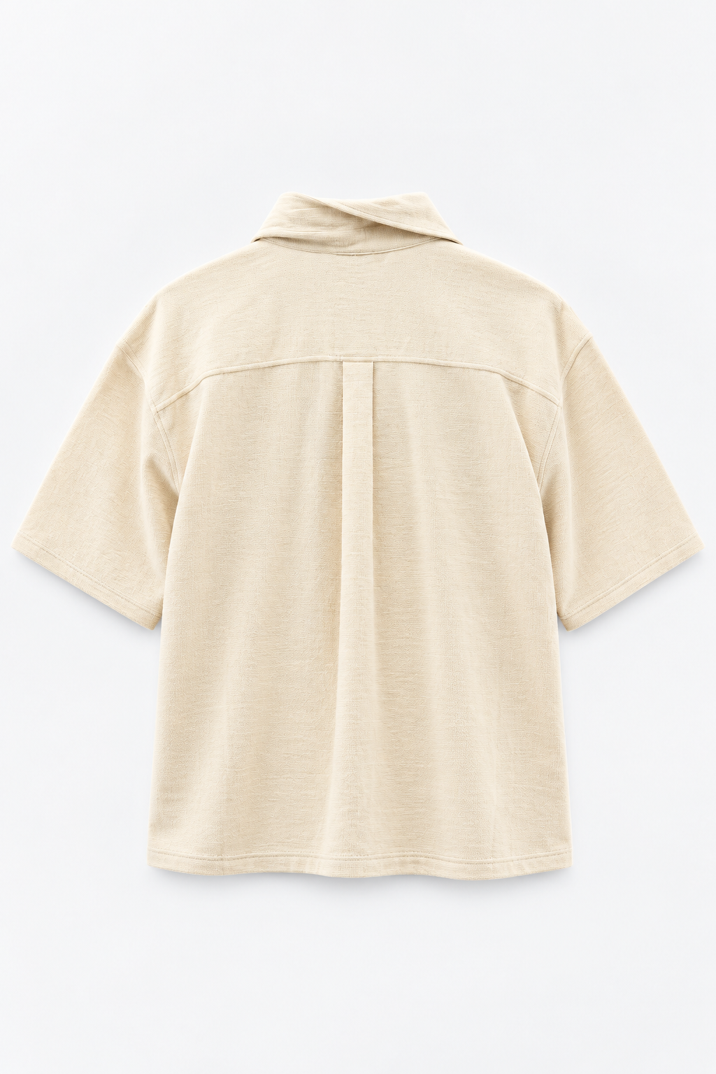Ecru Short-Sleeve Shirt