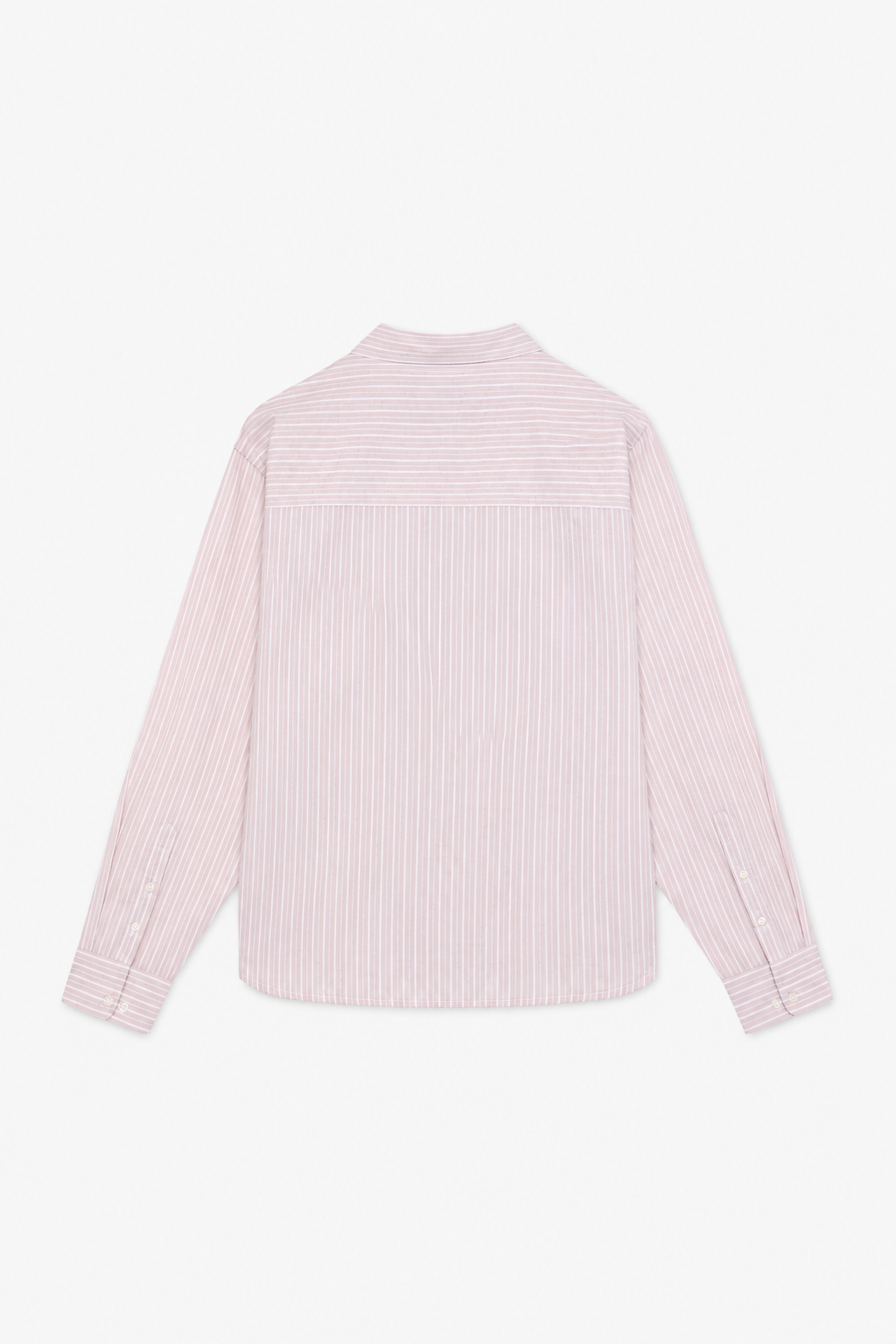 Ecru Fine-Stripe Shirt
