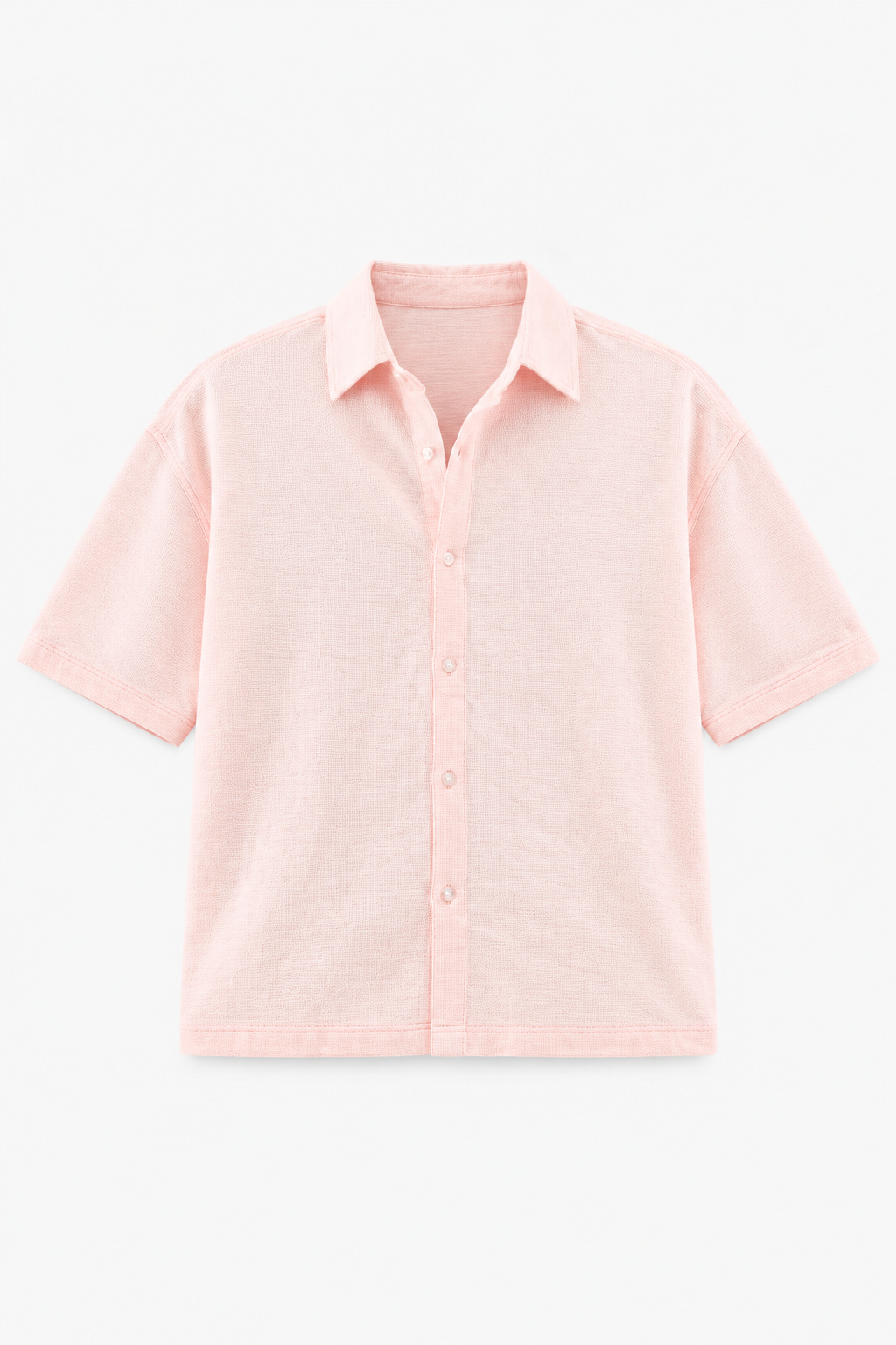 Light Pink Short-Sleeve Shirt