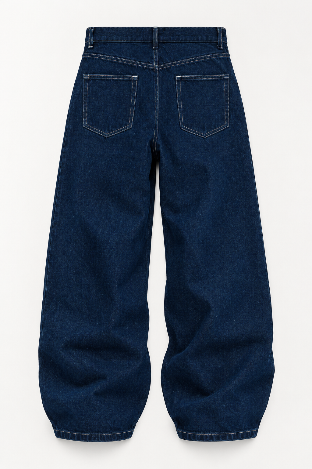 Deep Blue Baggy Jeans