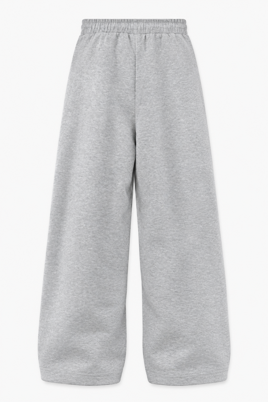 Grey Wide-Leg Sweatpants