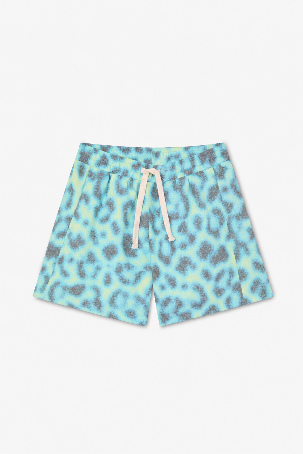 Blue Leopard Swim Shorts