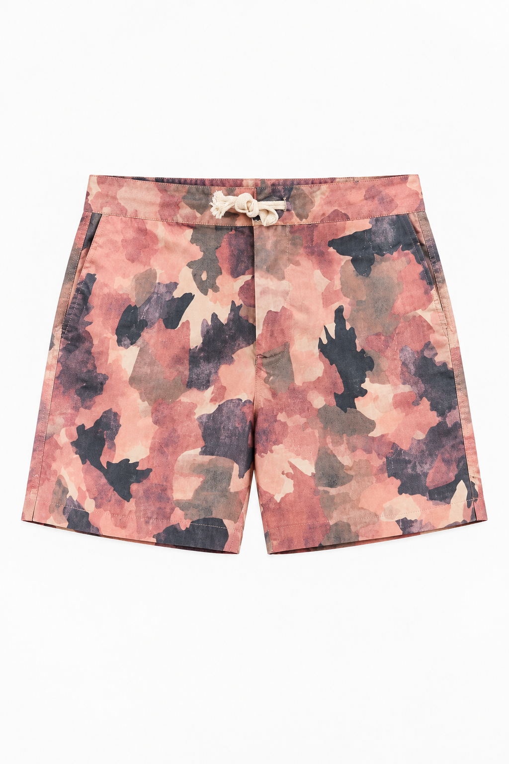 Pink Camo Swim Shorts
